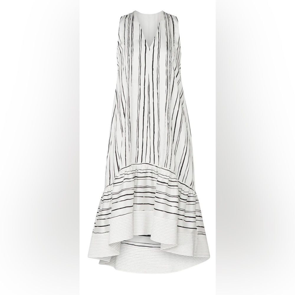 3.1 Phillip Lim High-low Painted Dress Size 6